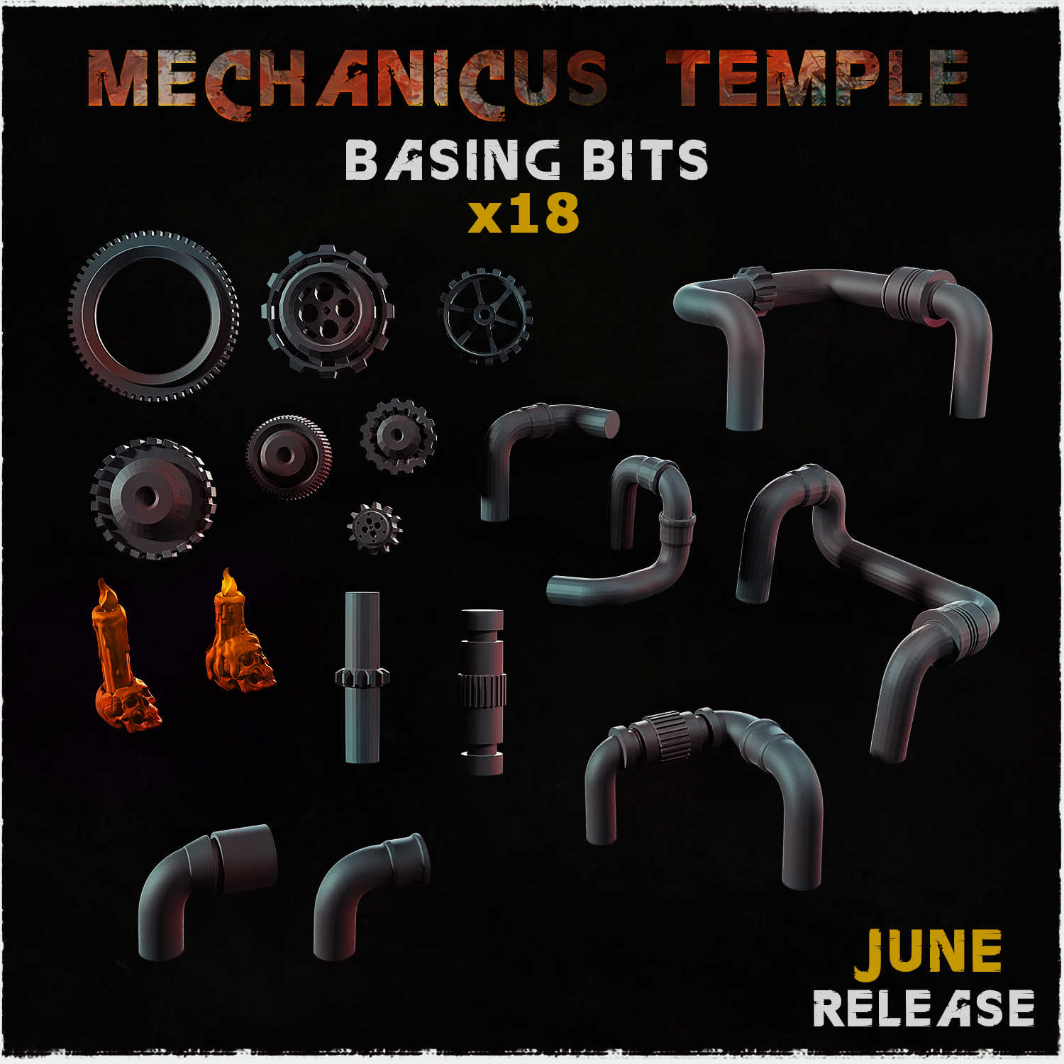 Basing Bits (Mechanicus Temple)